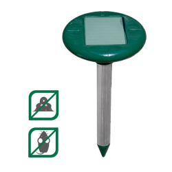 Соларен уред против подземни гризачи /къртици, сляпо куче/