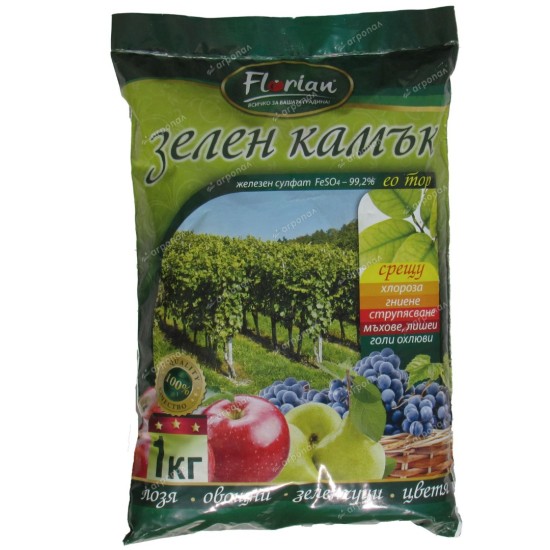 Зелен камък /Железен сулфат/ 1кг.