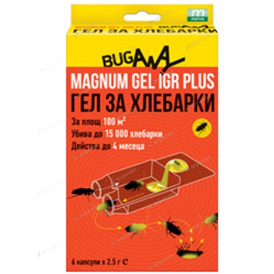 Магнум гел за хлебарки - 6 капсули х 2.5гр