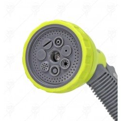 ПИСТОЛЕТ ПОЛИВЕН 7-ФУНКЦИИ КОМПЛЕКТ АДАПТЕР И 2БР КОНЕКТОРИ ABS HERLY-S