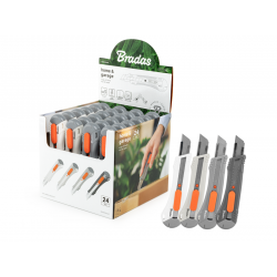 Макетен нож 18 мм SK5 с метален водач 