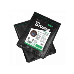 Покривало против плевели от тъкан текстил 70гр. PP черно UV, 1.1 х 10м